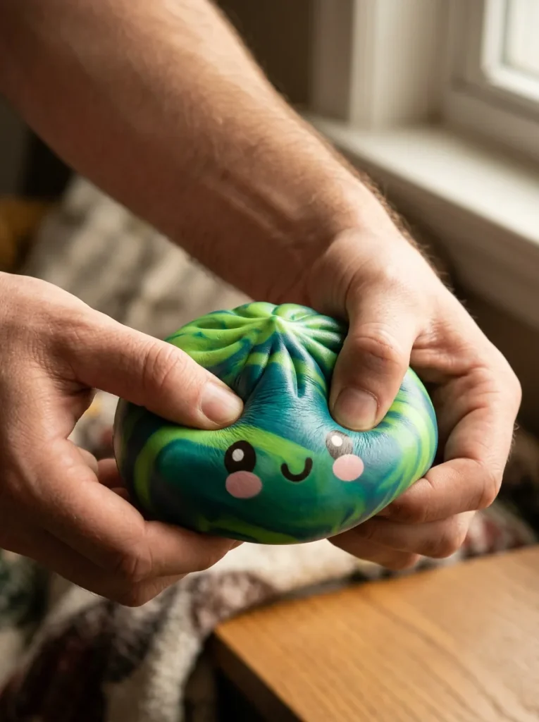 Dumpling Squishy Mystery Tie Dye Mini Verrassing tijdens het knijpen