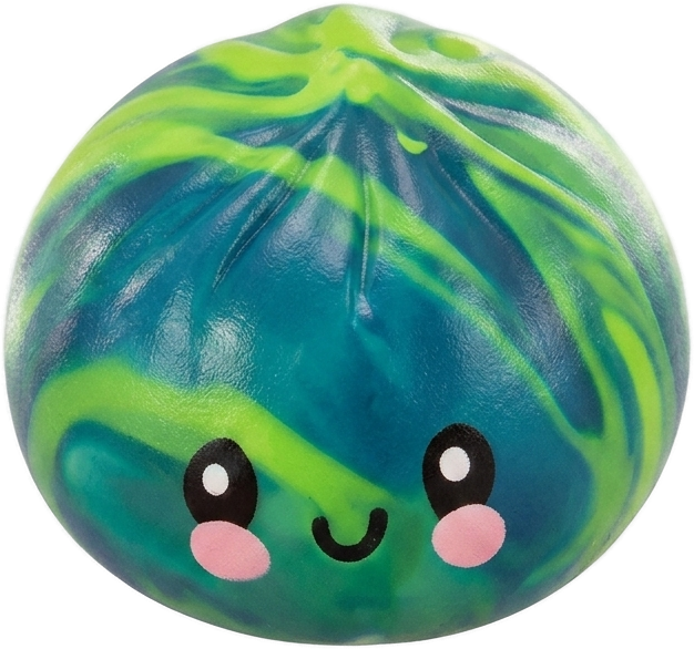 Dumpling Squishy Mystery Tie Dye Mini Verrassing tijdens het knijpen, zacht materiaal