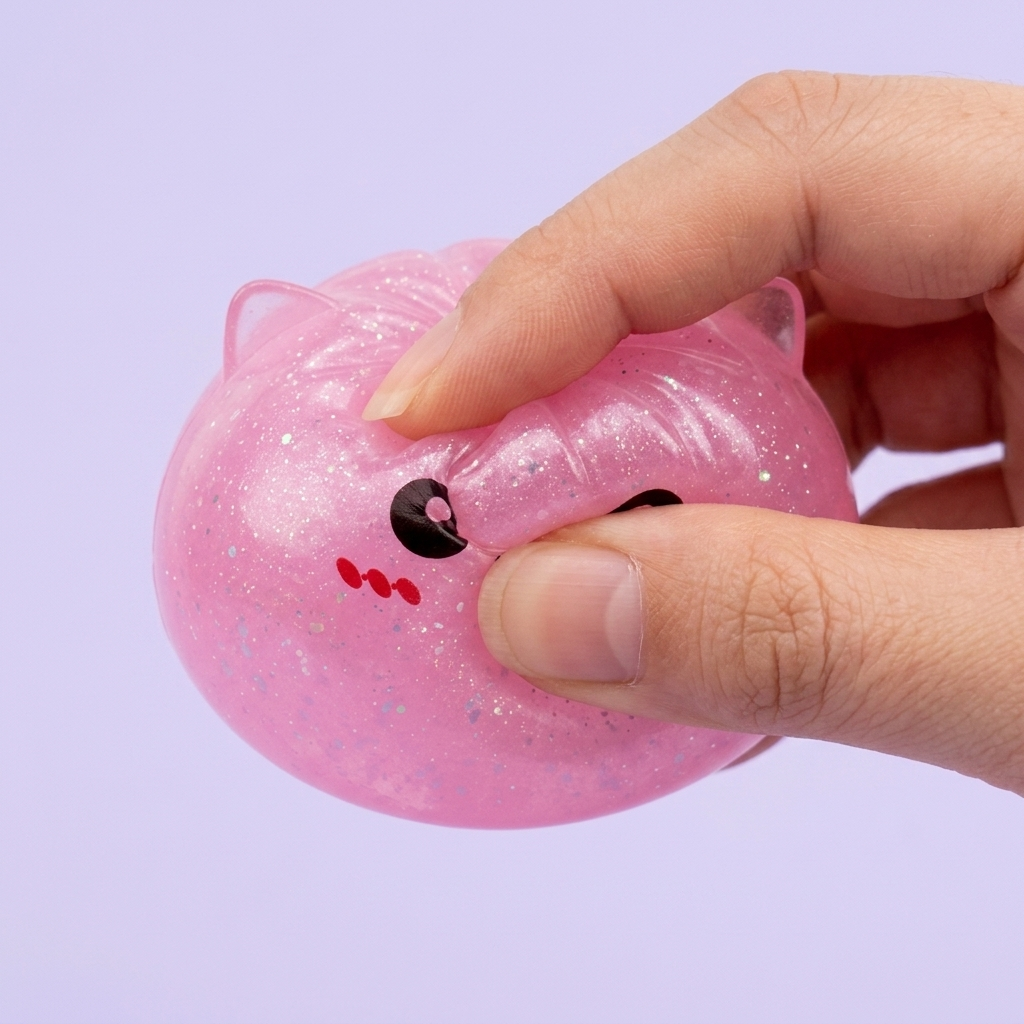 Dumpling Squishy Unicorn Mystery Mini Eenhoorn — slow-rise effect, het schuim vert langzaam terug
