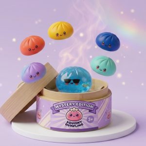 Mystery Dumpling Squishy Zomer Editie tijdens het knijpen, zacht materiaal