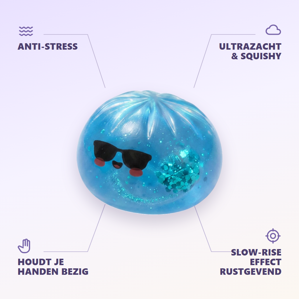 Mystery Dumpling Squishy Zomer Editie — zijn voordelen