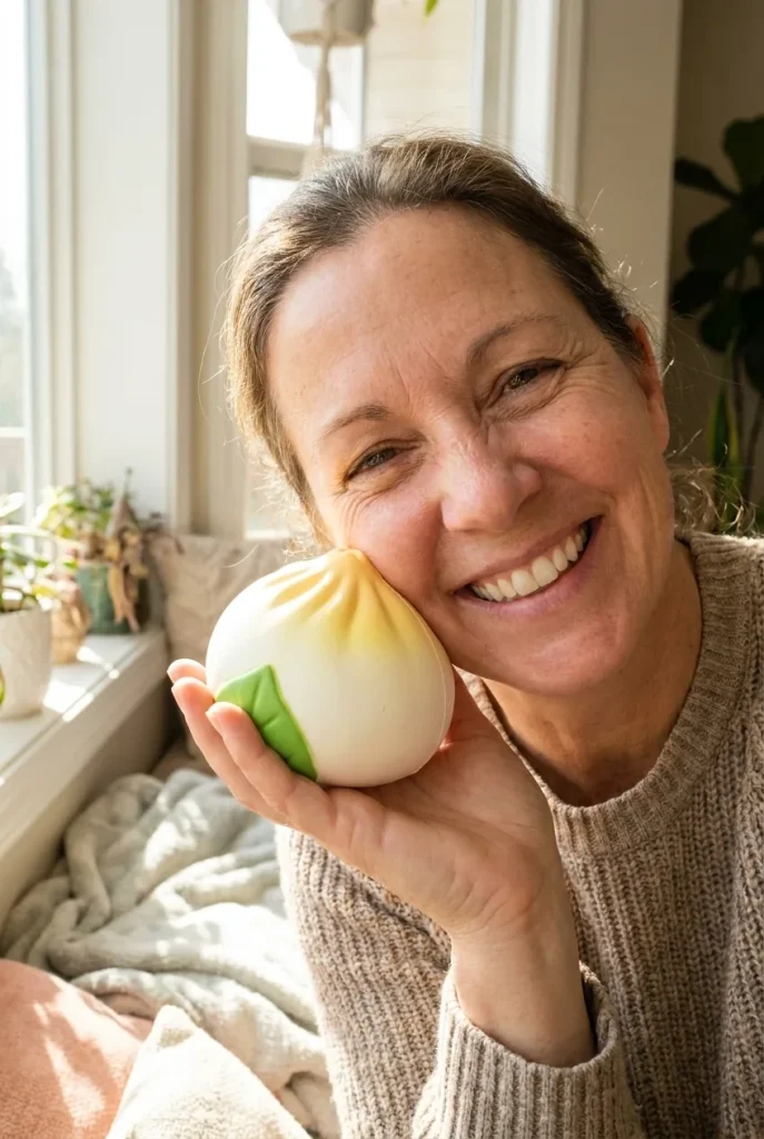 Mystery Dumpling Squishy Zomer Editie in het dagelijks leven