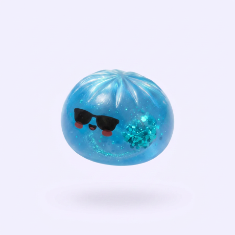 Mystery Dumpling Squishy Zomer Editie tijdens het knijpen, zacht materiaal