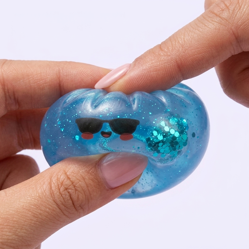 Mystery Dumpling Squishy Zomer Editie — slow-rise effect, het schuim vert langzaam terug