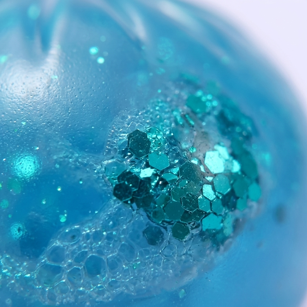 Mystery Dumpling Squishy Zomer Editie — macro-close-up van de textuur