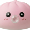 Dumpling Squishy Roze Zacht & Pluizig tijdens het knijpen, zacht materiaal