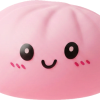 Pink Squishy Dumpling Zachte Bloesem tijdens het knijpen, zacht materiaal