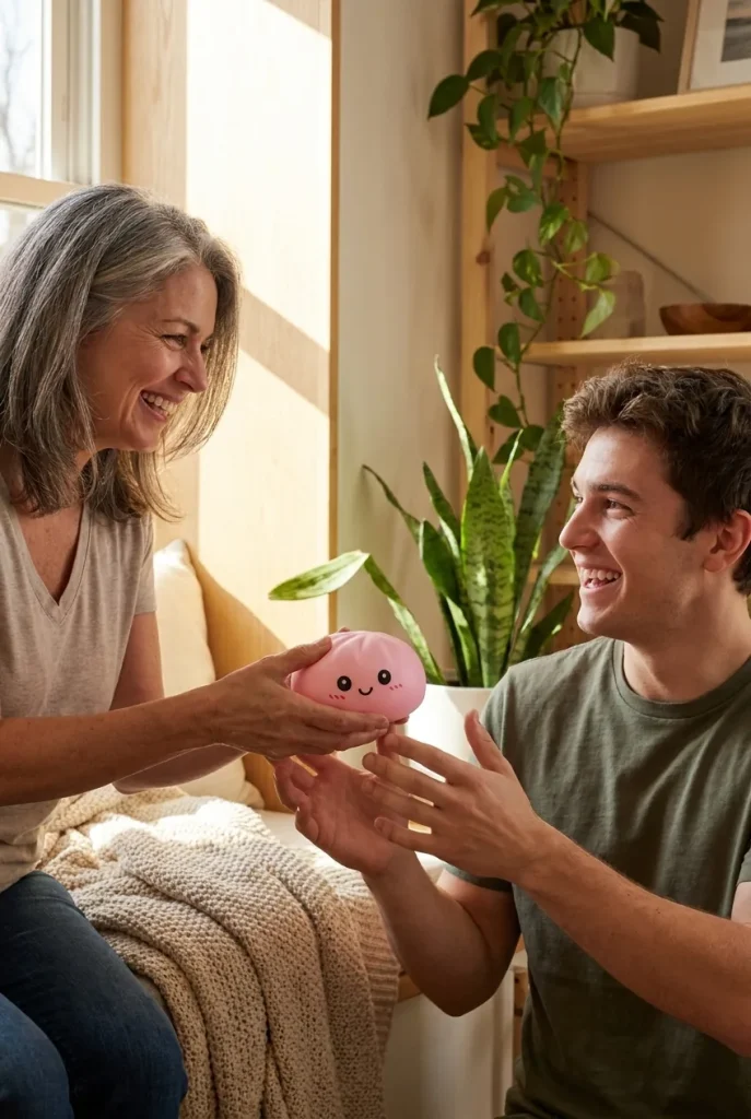 Pink Squishy Dumpling Zachte Bloesem als cadeau-idee