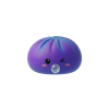 Dumpling Squishy Purple Rare Blow Cosmic Paars tijdens het knijpen, zacht materiaal
