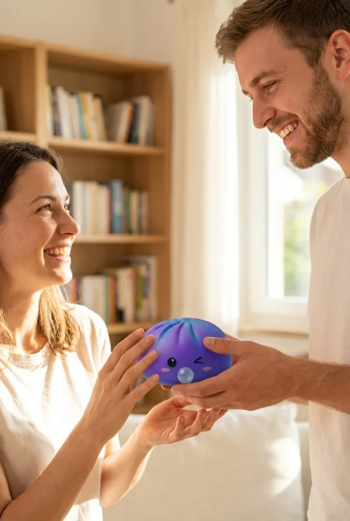 Dumpling Squishy Purple Rare Blow Cosmic Paars als cadeau-idee