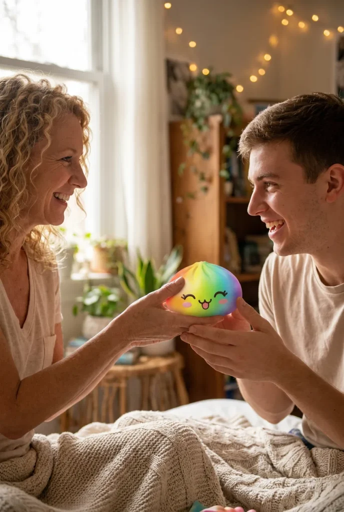 Rare Dumpling Squishy Regenboog als cadeau-idee