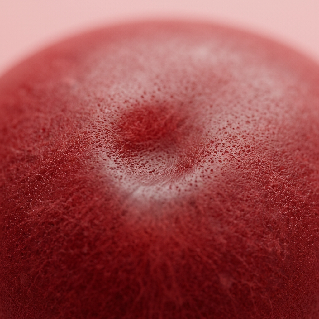 Dumpling Squishy Rouge in Bamboe Stoommandje — macro-close-up van de textuur