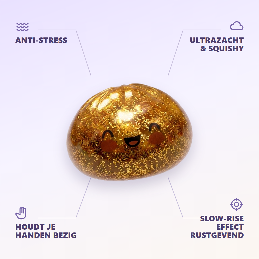 Squishy Bun Mystery Dumpling Verrassingsbox — zijn voordelen