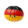 Flag Squishy Toy Duitsland – Dumpling Zwart-Rood-Goud tijdens het knijpen, zacht materiaal