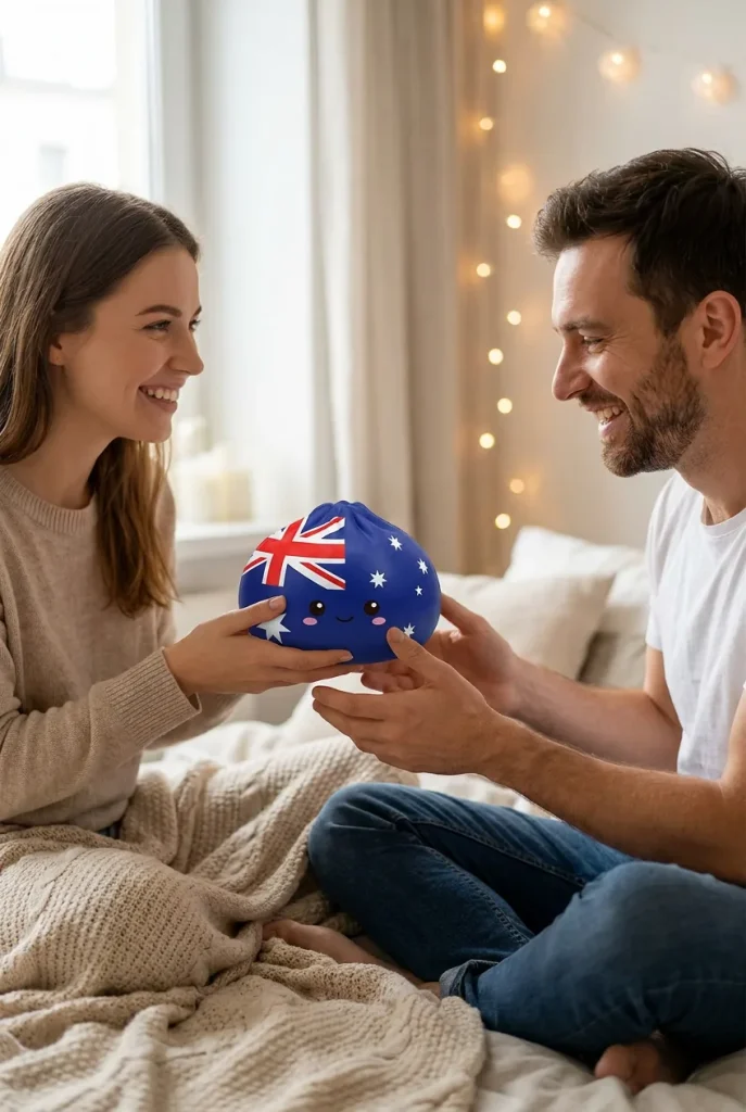 Flag Squishy Dumpling Australië als cadeau-idee
