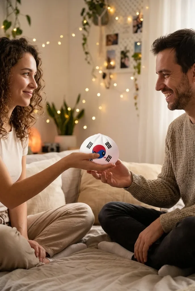 Flag Dumpling Squishy Zuid-Korea als cadeau-idee