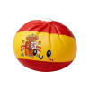 Squishy Flag Dumpling Spanje tijdens het knijpen, zacht materiaal