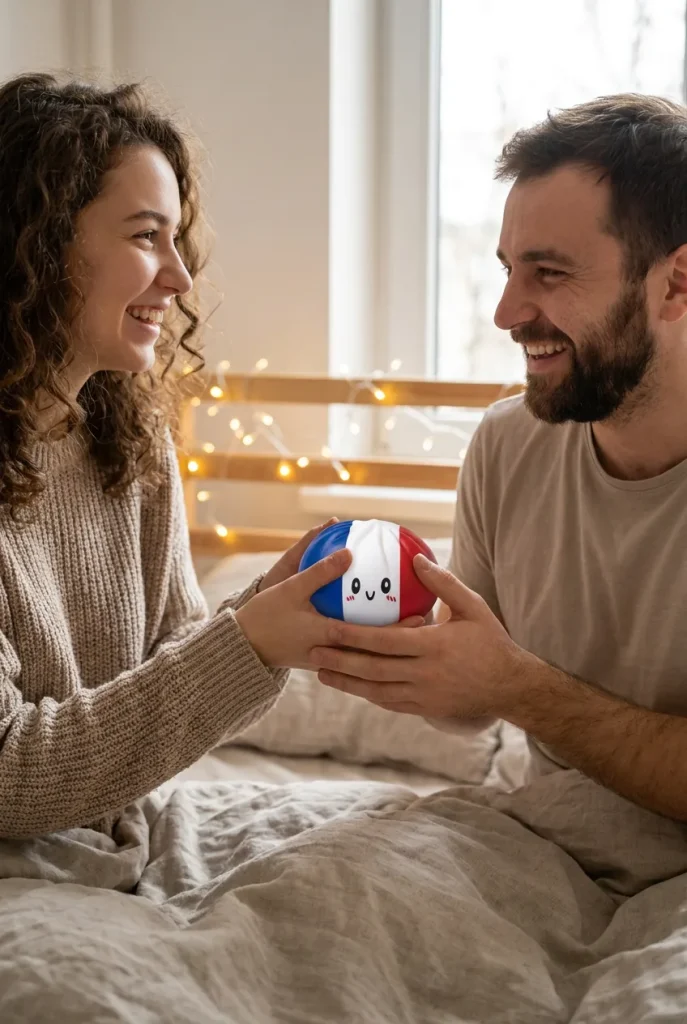 France Flag Squishy Dumpling – Blauw Wit Rood als cadeau-idee