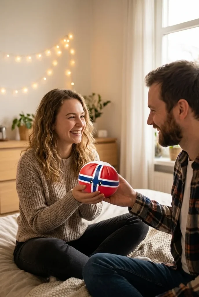 Flag Squishy Dumpling Noorwegen als cadeau-idee