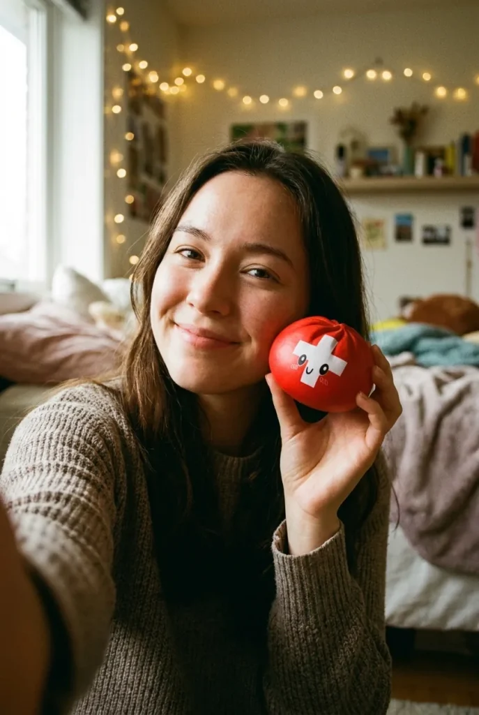 Flag Squishy Toy Zwitserland Dumpling in het dagelijks leven