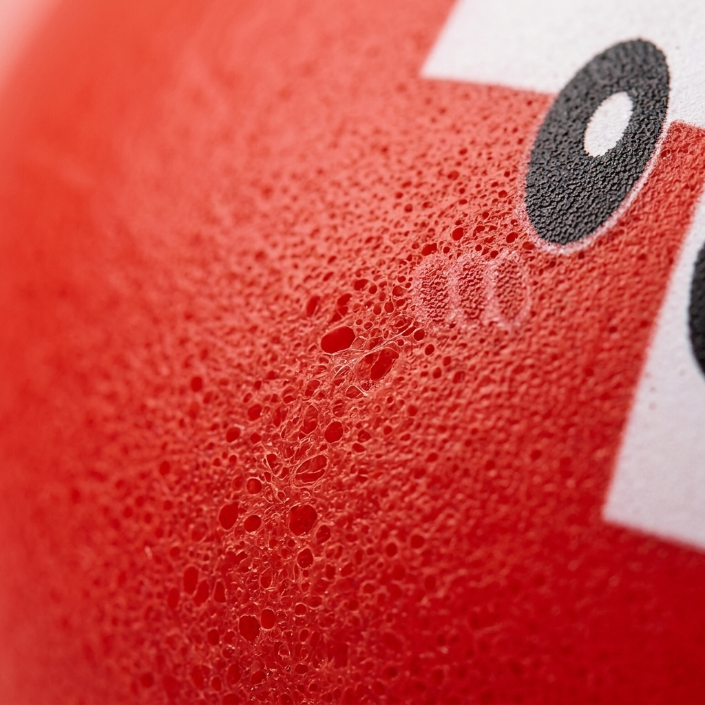 Flag Squishy Toy Zwitserland Dumpling — macro-close-up van de textuur