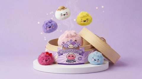 Dumpling Squishy Mystery Knuffel Verrassing tijdens het knijpen, zacht materiaal
