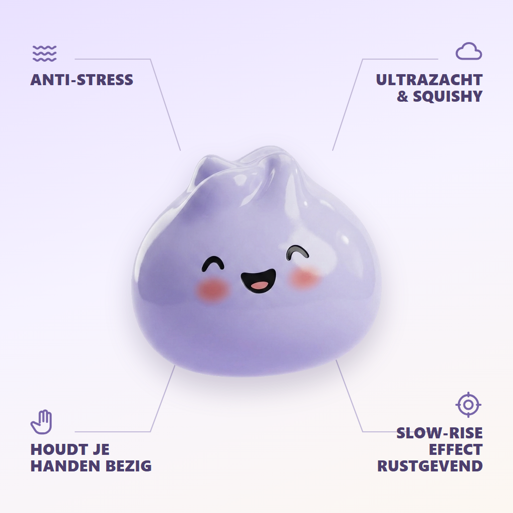 Dumpling Squishy Mystery Knuffel Verrassing — zijn voordelen