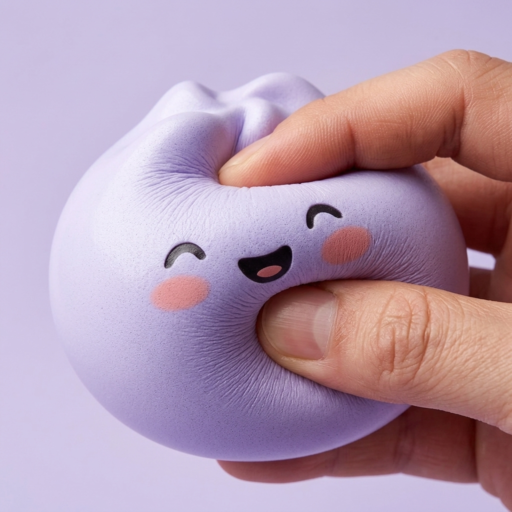 Dumpling Squishy Mystery Knuffel Verrassing — slow-rise effect, het schuim vert langzaam terug