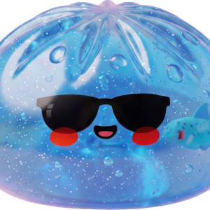 Dumpling Squishy Zonnebril – Stoere Editie tijdens het knijpen, zacht materiaal