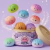 Mystery Dumpling Squishy met Bamboe Stoommandje tijdens het knijpen, zacht materiaal