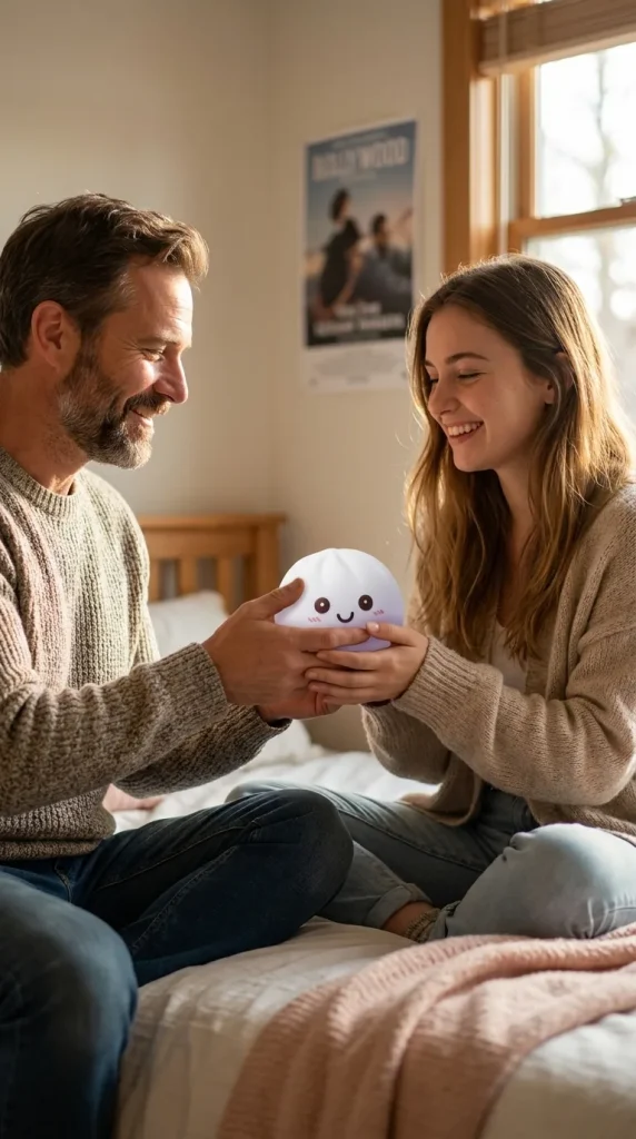 Dumpling Squishy Nachtlampje Maanlicht Wit als cadeau-idee