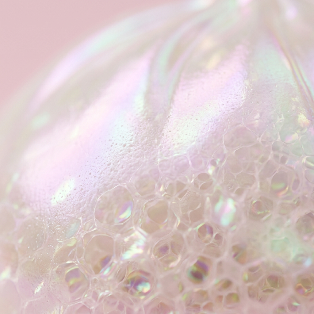 Dumpling Squishy Blanc Wolkwit Editie — macro-close-up van de textuur