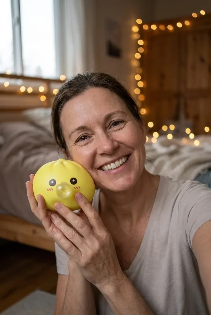 Jumbo Dumpling Squishy Geel met Bamboe Mandje in het dagelijks leven