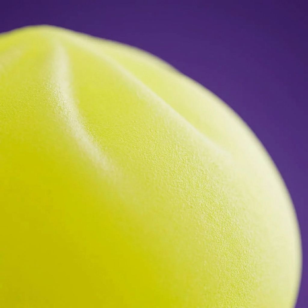 Dumpling Squishy Nachtlampje Zonnig Geel — macro-close-up van de textuur