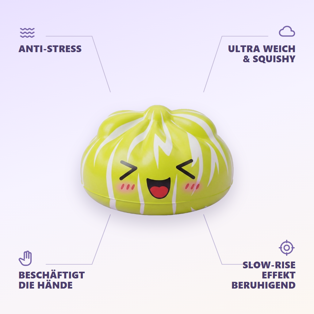 Squishy Dumpling Mystery Happy Faces — zijn voordelen