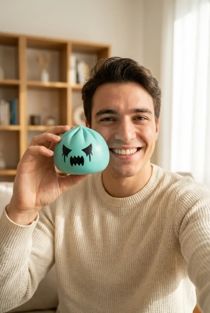 Squishy Dumpling Spook Mystery in het dagelijks leven