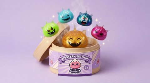 Squishy Dumpling Mystery Halloween Unicorn Gehoornd tijdens het knijpen, zacht materiaal