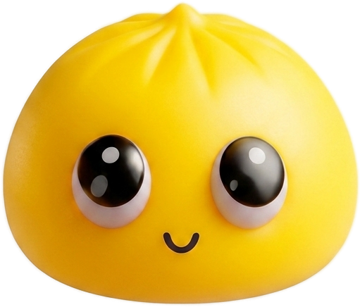Dumpling Squishy Mystery Pop Grote Ogen tijdens het knijpen, zacht materiaal