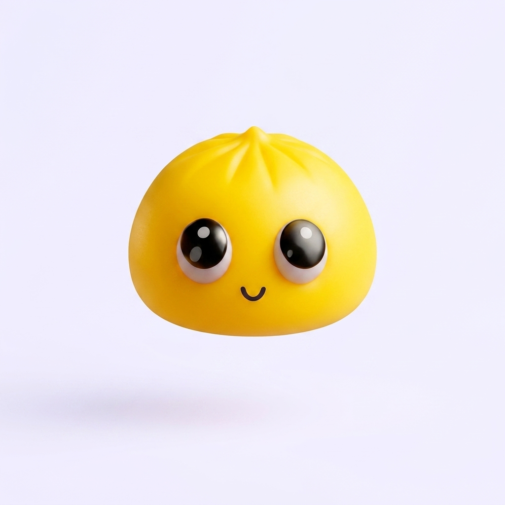 Dumpling Squishy Mystery Pop Grote Ogen tijdens het knijpen, zacht materiaal