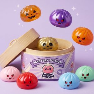 Squishy Dumpling Vampire Mystery Bloedrood tijdens het knijpen, zacht materiaal