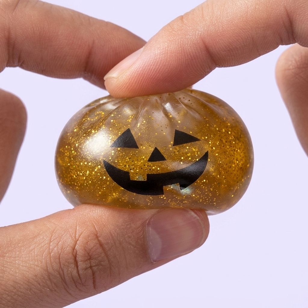 Squishy Dumpling Vampire Mystery Bloedrood tijdens het knijpen, zacht materiaal