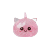 Glitter Dumpling Squishy Eenhoorn Roze tijdens het knijpen, zacht materiaal