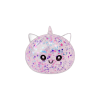 Dumpling Squishy Unicorn Sparkle Wit tijdens het knijpen, zacht materiaal